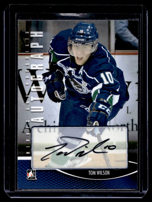 2012-13 In the Game Heroes and Prospects - Autographs - Tom Wilson #A-TW