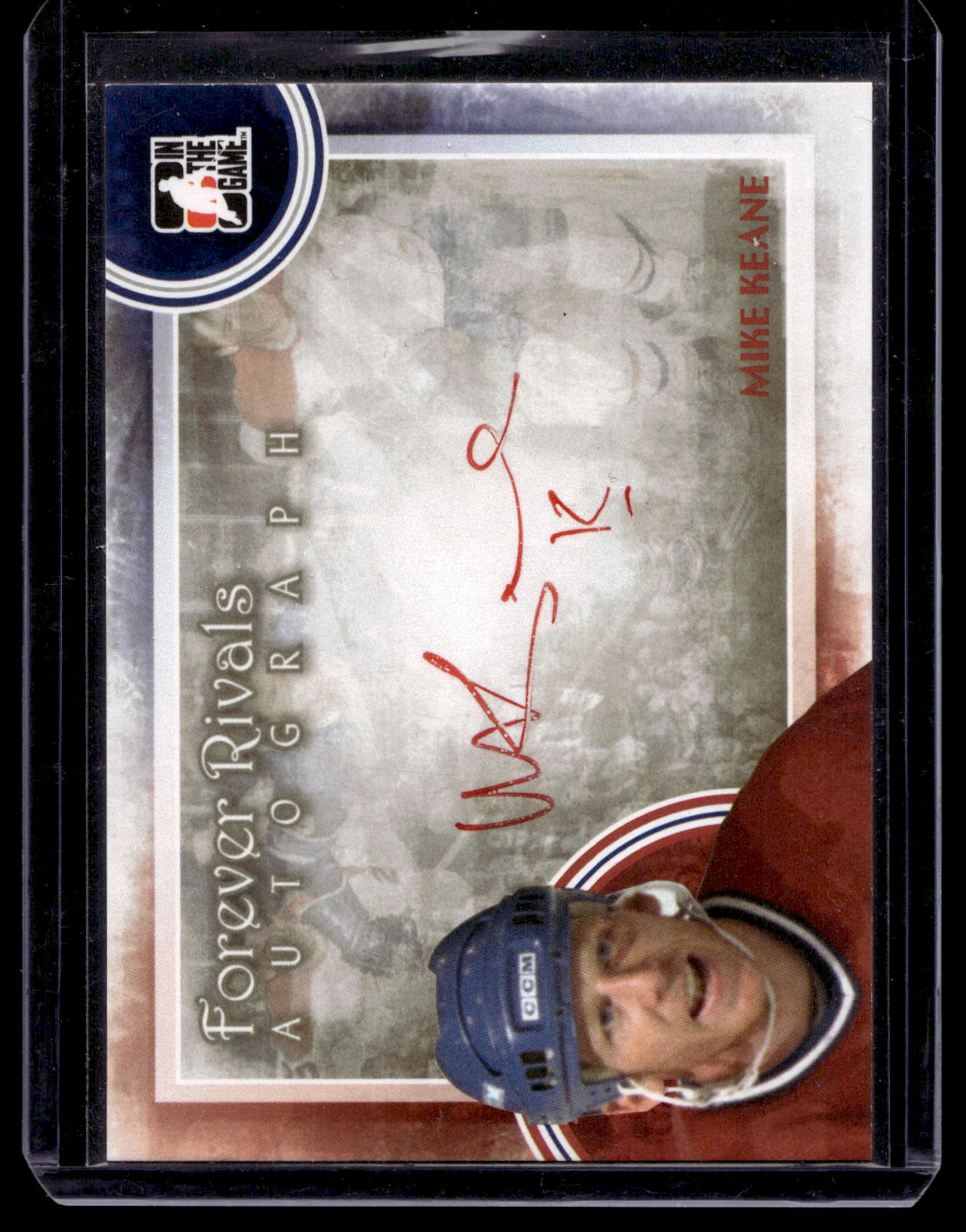 2012-13 In the Game Forever Rivals Series - Autographs - Mike Keane #A-MK