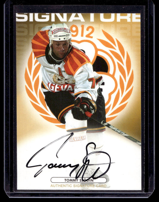 2003-04 SHL Signatures - Tommy Sjödin