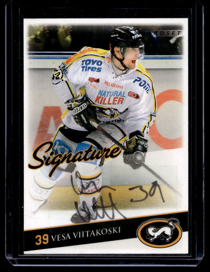 2009-10 Cardset Signature - Vesa Viitakoski /125