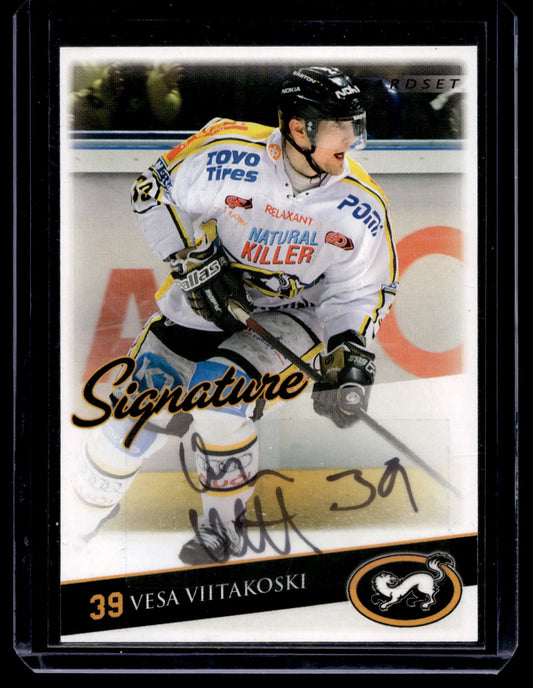 2009-10 Cardset Signature - Vesa Viitakoski /125