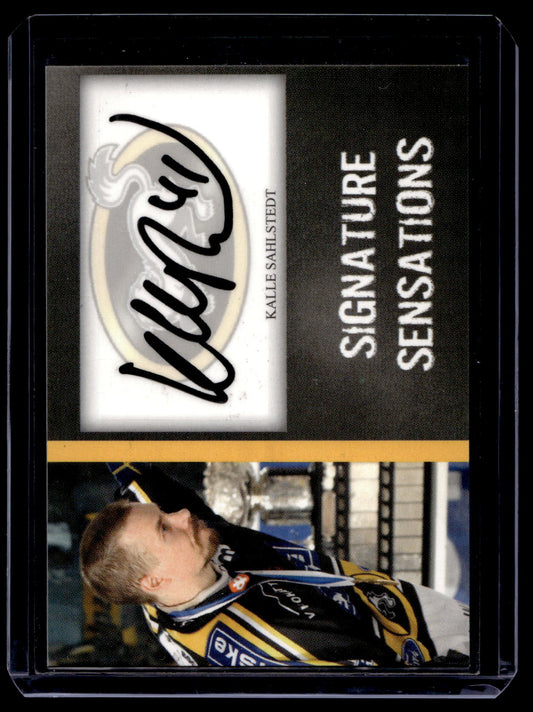 2007-08 Cardset Signature Sensations - Kalle Sahlstedt /85