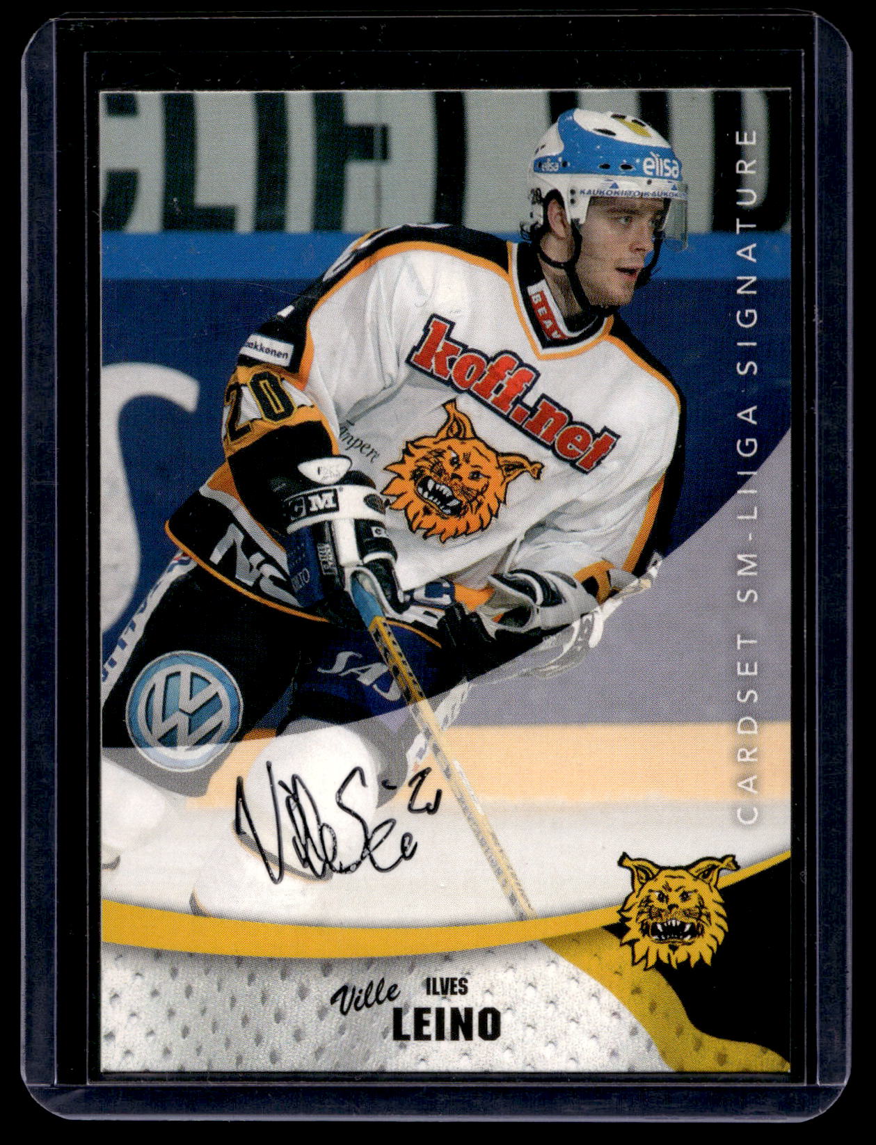 2004-05 Cardset Signature - Ville Leino