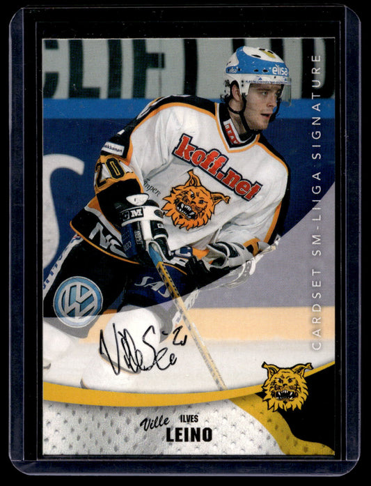 2004-05 Cardset Signature - Ville Leino