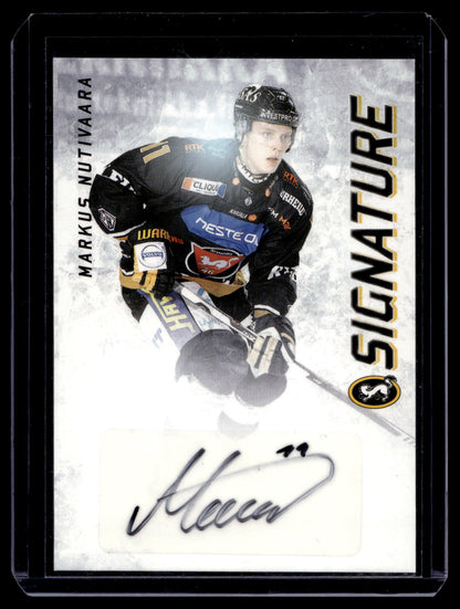2015-16 Cardset Signature - Markus Nutivaara /125