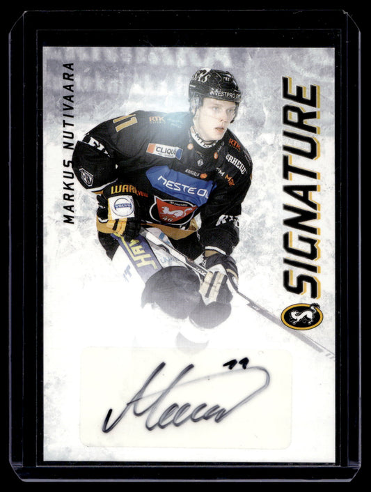 2015-16 Cardset Signature - Markus Nutivaara /125