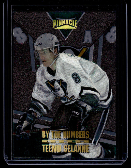 1996-97 Pinnacle - By the Numbers Promo - Teemu Selanne #1