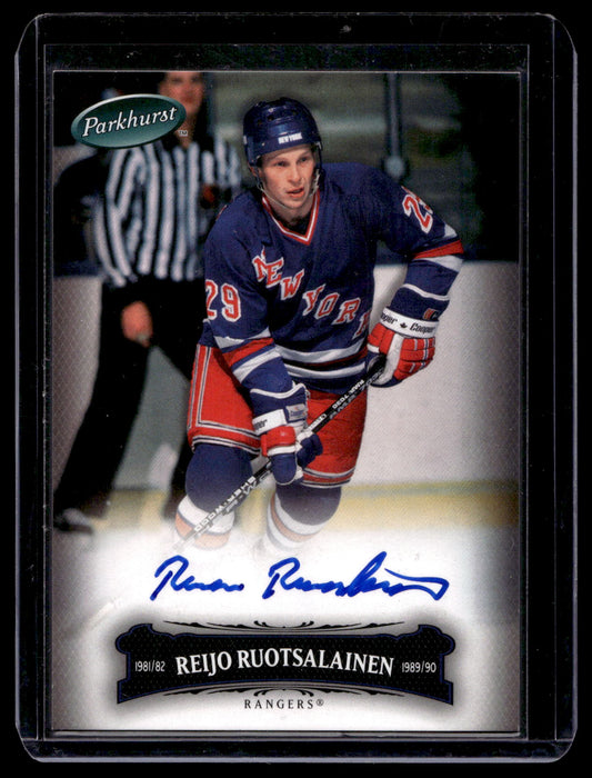 2006-07 Upper Deck Parkhurst - Autographs - Reijo Ruotsalainen  #107