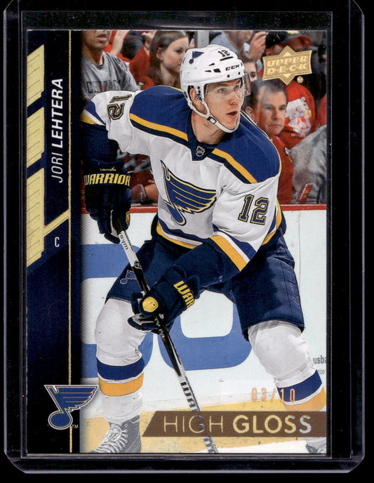 2015-16 Upper Deck - High Gloss - Jori Lehtera #163 /10
