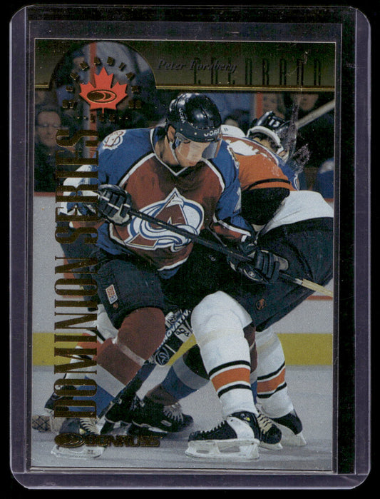 1997-98 Donruss Canadian Ice - Dominion Series - Peter Forsberg #6 /150