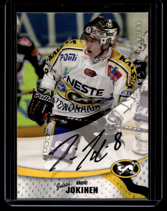 2004-05 Cardset Signature - Jussi Jokinen