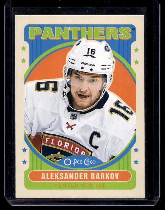 2021-22 O-Pee-Chee - Retro Blank Back - Aleksander Barkov #495