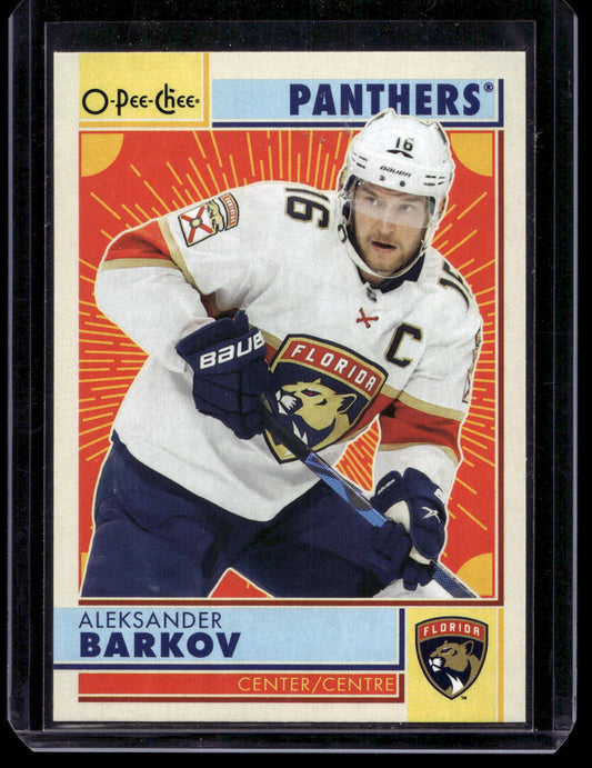 2022-23 O-Pee-Chee - Retro Blank Back - Aleksander Barkov #158