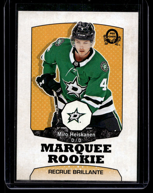 2018-19 Upper Deck - O-Pee-Chee Retro Update Blank Back - Miro Heiskanen #628 RC