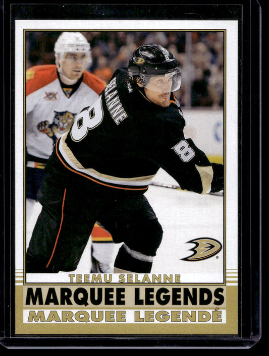 2020-21 O-Pee-Chee - Retro Blank Back - Marquee Legends - Teemu Selanne #545