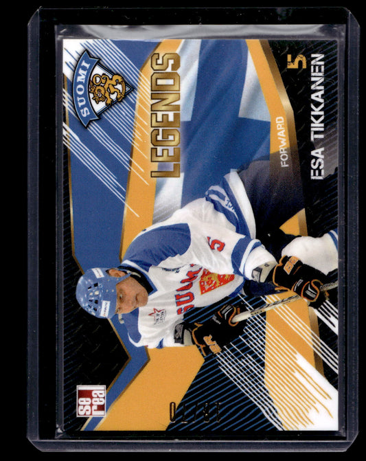 2016 Sereal Team Finland Legends - Esa Tikkanen #FIN-LGD-010 /70