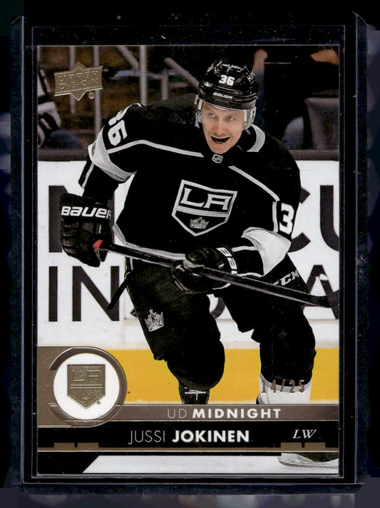 2017-18 Upper Deck - UD Midnight - Jussi Jokinen #338 /25