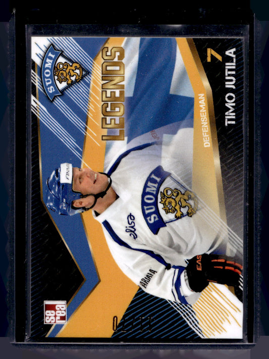 2016 Sereal Team Finland Legends - Timo Jutila #FIN-LGD-001 /70
