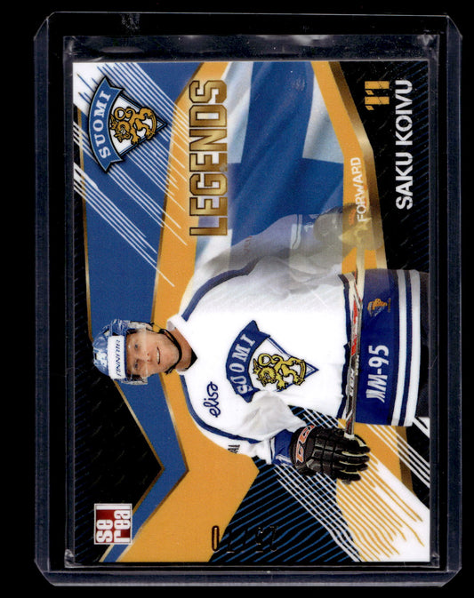 2016 Sereal Team Finland Legends - Saku Koivu #FIN-LGD-004 /70