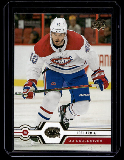 2019-20 Upper Deck - UD Exclusives - Joel Armia #302 /100