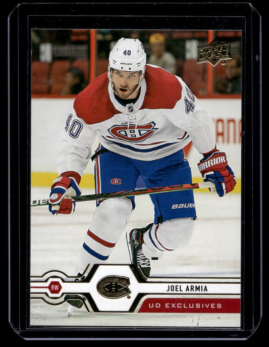 2019-20 Upper Deck - UD Exclusives - Joel Armia #302 /100