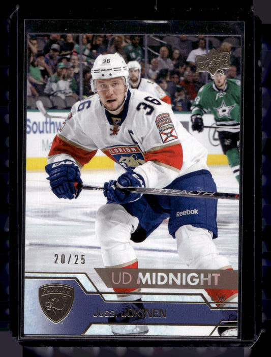 2016-17 Upper Deck - UD Midnight - Jussi Jokinen #332 /25