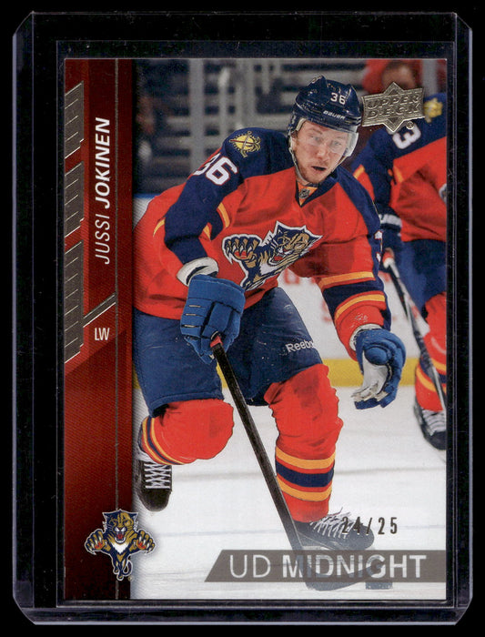 2015-16 Upper Deck - UD Midnight - Jussi Jokinen #80 /25