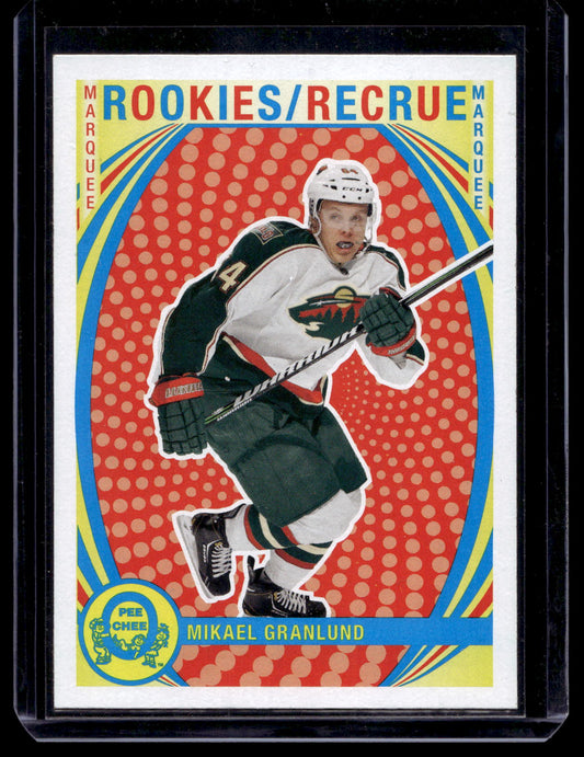 2013-14 O-Pee-Chee - Retro Blank Back - Marquee Rookies - Mikael Granlund #591 RC