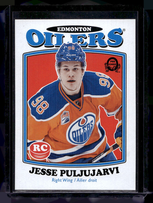2016-17 Upper Deck - O-Pee-Chee Update - Retro Blank Back - Marquee Rookies - Jesse Puljujarvi #704 RC