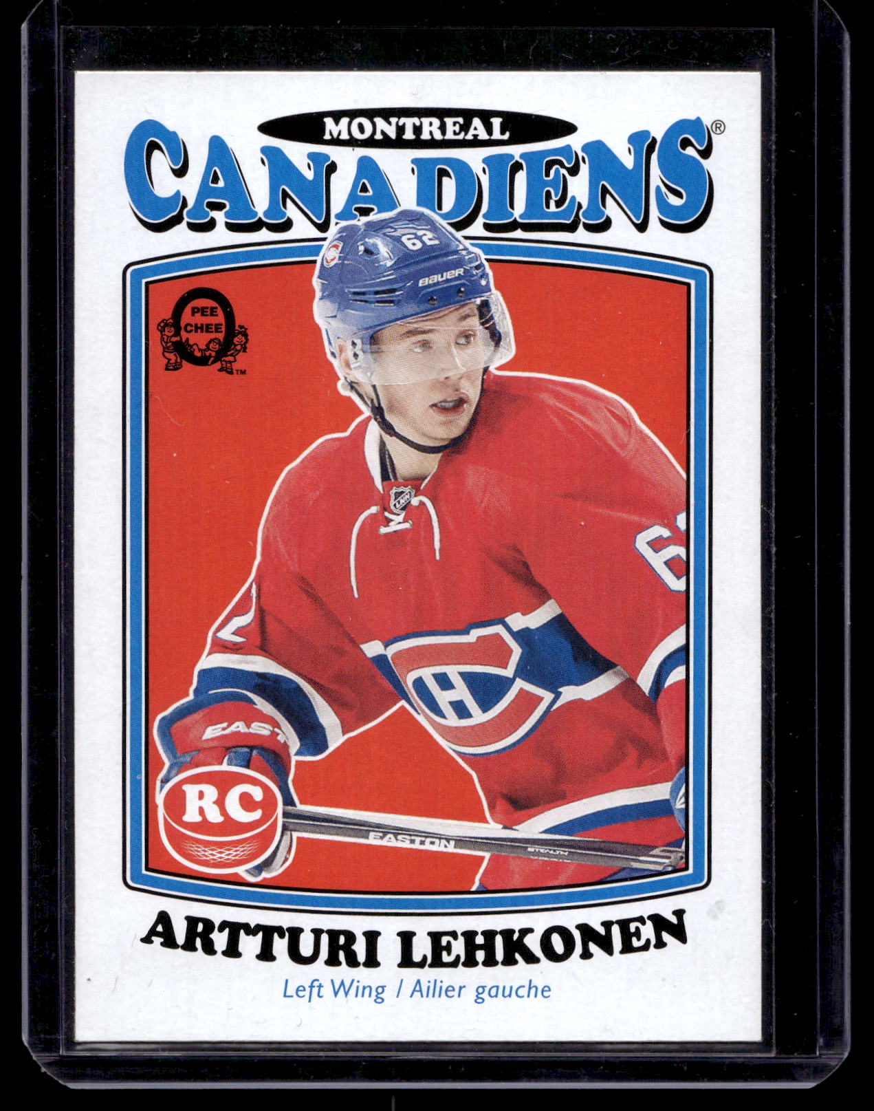 2016-17 Upper Deck - O-Pee-Chee Update - Retro Blank Back - Marquee Rookies - Artturi Lehkonen #677 RC
