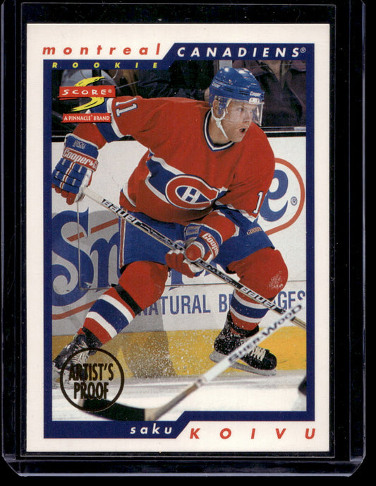 1996-97 Score - Special Artist's Proof - Saku Koivu #238
