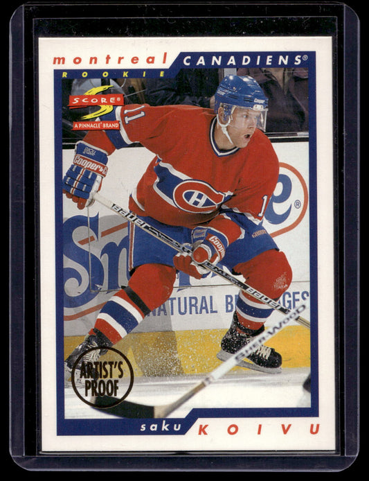 1996-97 Score - Artist's Proof - Saku Koivu #238