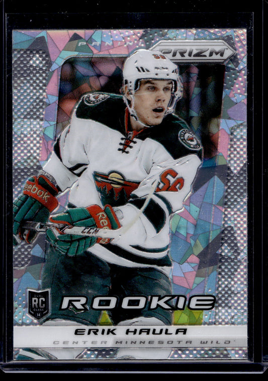 2013-14 Panini Prizm - Toronto Expo Cracked Ice - Erik Haula #356 RC