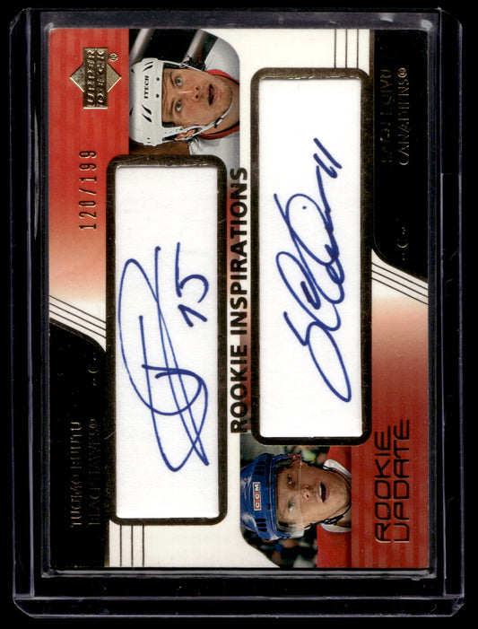 2003-04 Upper Deck Rookie Update - Tuomo Ruutu / Saku Koivu #160 /199 RC