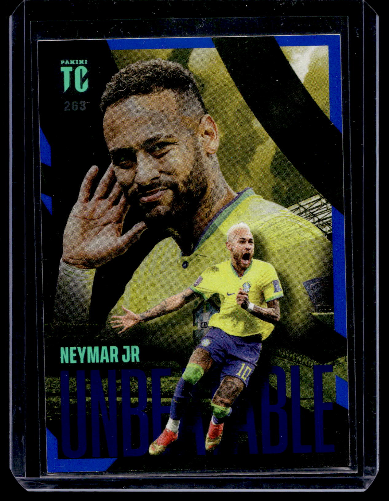 2023 Panini Adrenalyn XL Top Class - True Blue Unbeatable - Neymar Jr #263
