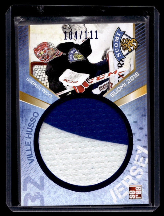 2016 Sereal Team Finland Jerseys - Ville Husso #FIN-JER-001 /111