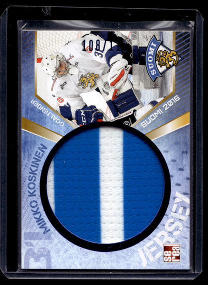 2016 Sereal Team Finland Jerseys - Mikko Koskinen #FIN-JER-002 /111