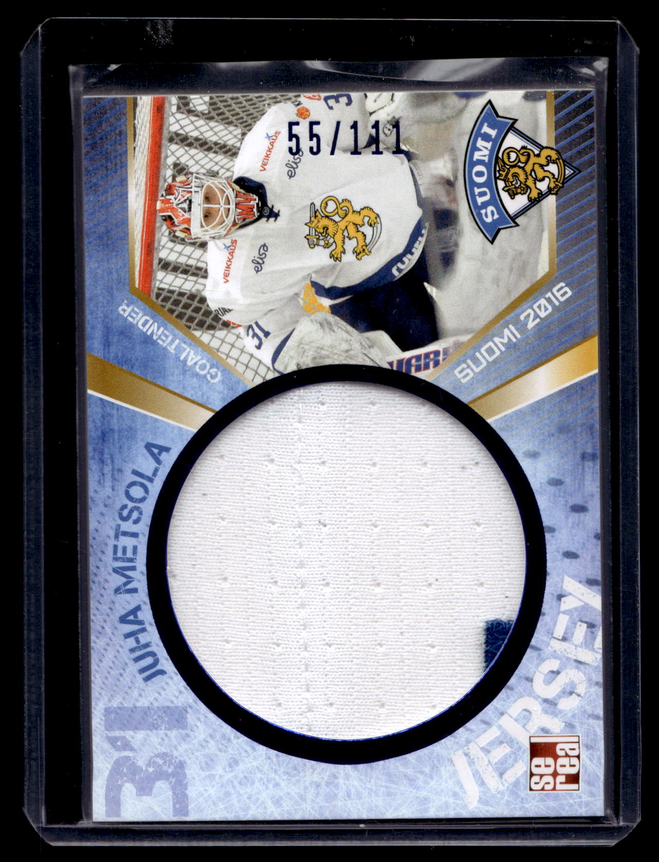 2016 Sereal Team Finland Jerseys - Juha Metsola #FIN-JER-003 /111