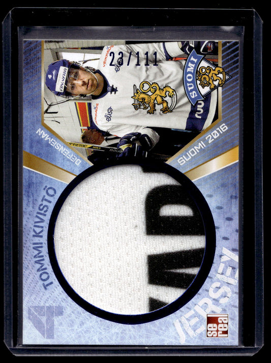 2016 Sereal Team Finland Jerseys - Tommi Kivistö #FIN-JER-006 /111