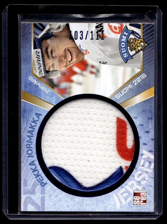 2016 Sereal Team Finland Jerseys - Pekka Jormakka #FIN-JER-013 /111
