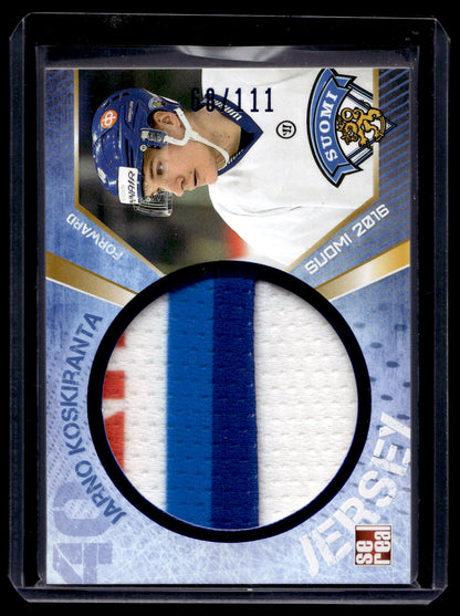 2016 Sereal Team Finland Jerseys - Jarno Koskiranta #FIN-JER-014 /111