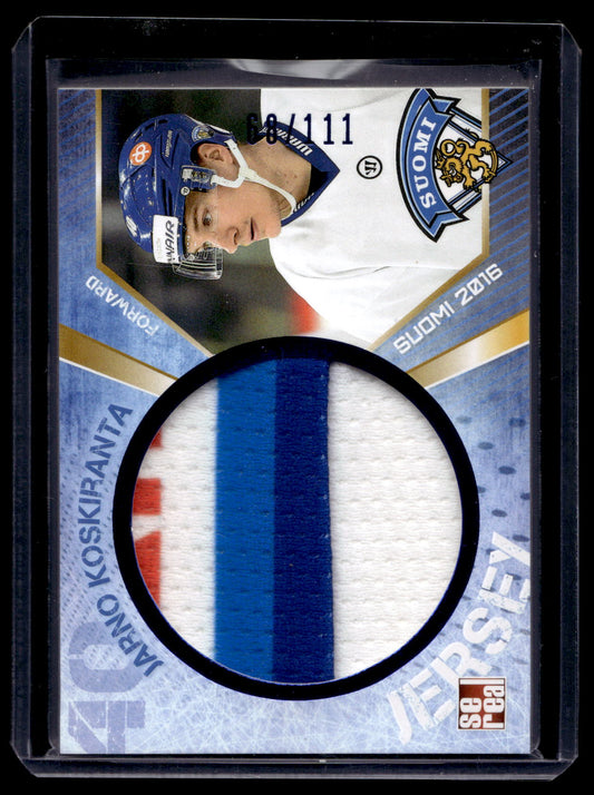 2016 Sereal Team Finland Jerseys - Jarno Koskiranta #FIN-JER-014 /111