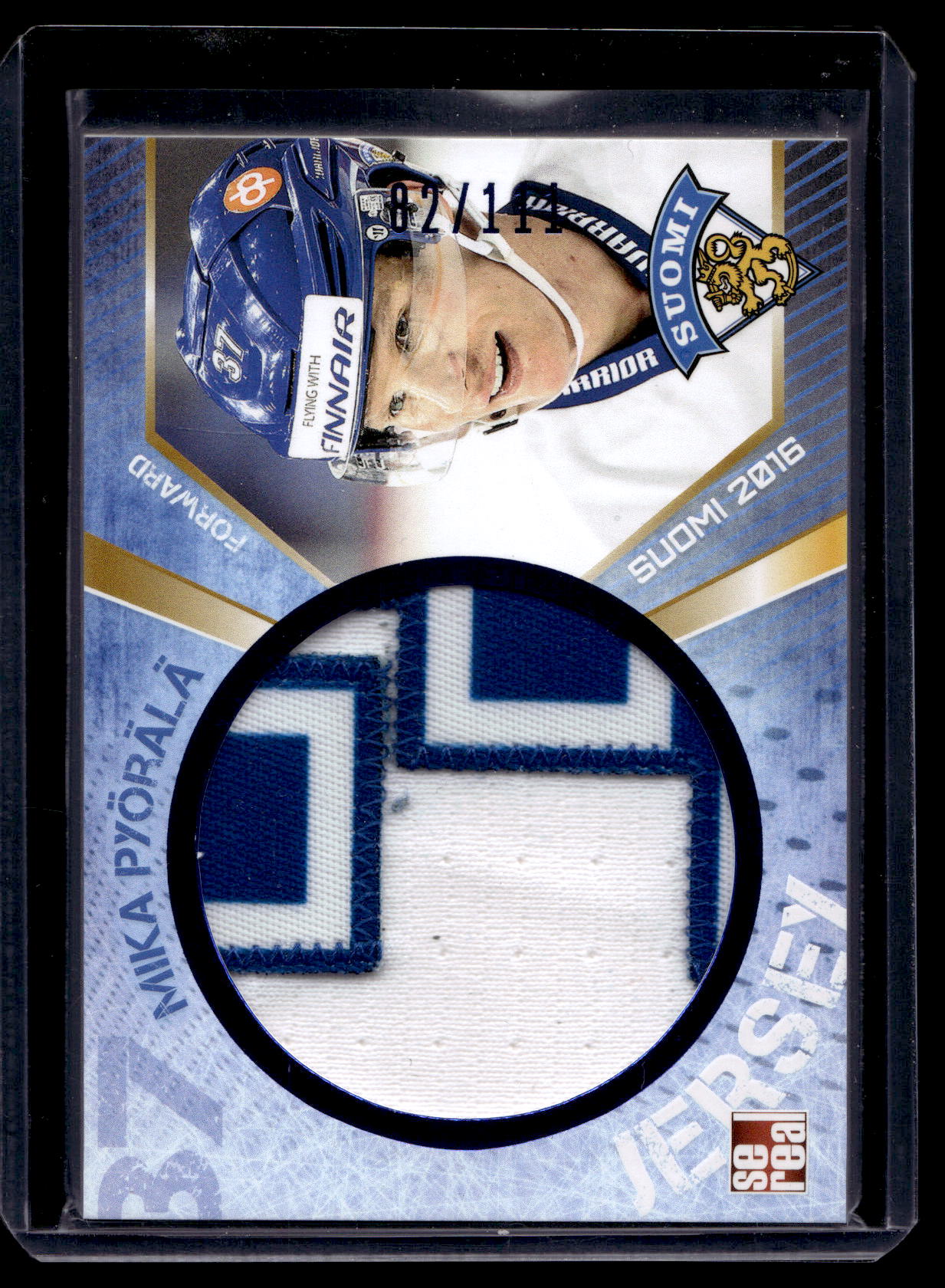 2016 Sereal Team Finland Jerseys - Mika Pyörälä #FIN-JER-017 /111