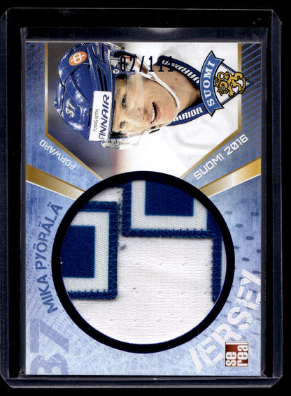 2016 Sereal Team Finland Jerseys - Mika Pyörälä #FIN-JER-017 /111