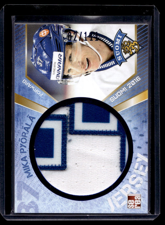 2016 Sereal Team Finland Jerseys - Mika Pyörälä #FIN-JER-017 /111