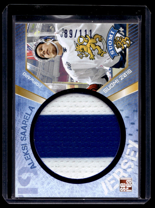 2016 Sereal Team Finland Jerseys - Aleksi Saarela #FIN-JER-018 /111