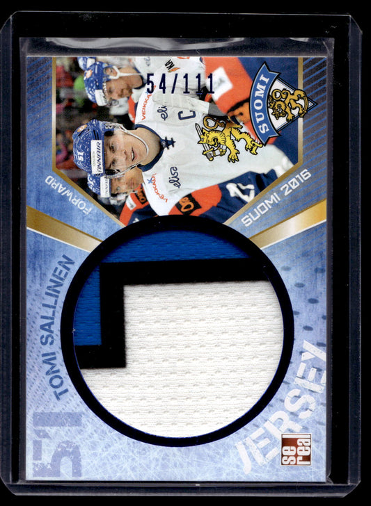 2016 Sereal Team Finland Jerseys - Tomi Sallinen #FIN-JER-019 /111
