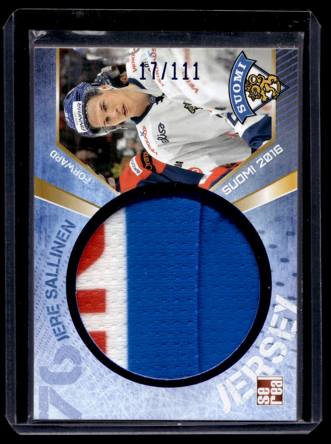 2016 Sereal Team Finland Jerseys - Jere Sallinen #FIN-JER-020 /111