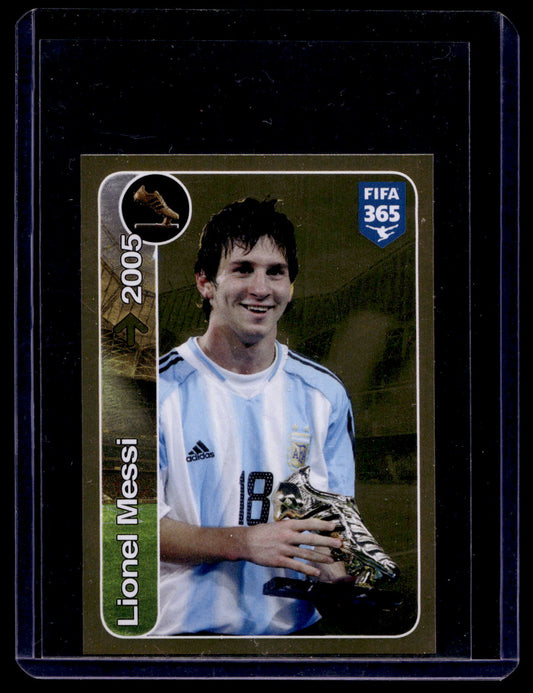 2016-17 Panini Fifa 365 Album Stickers - The Golden World of Football - Lionel Messi #464