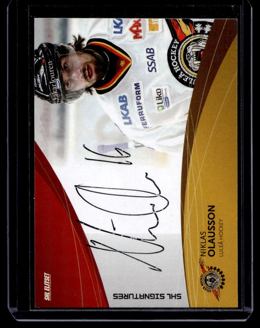 2011-12 SHL Signatures - Niklas Olausson
